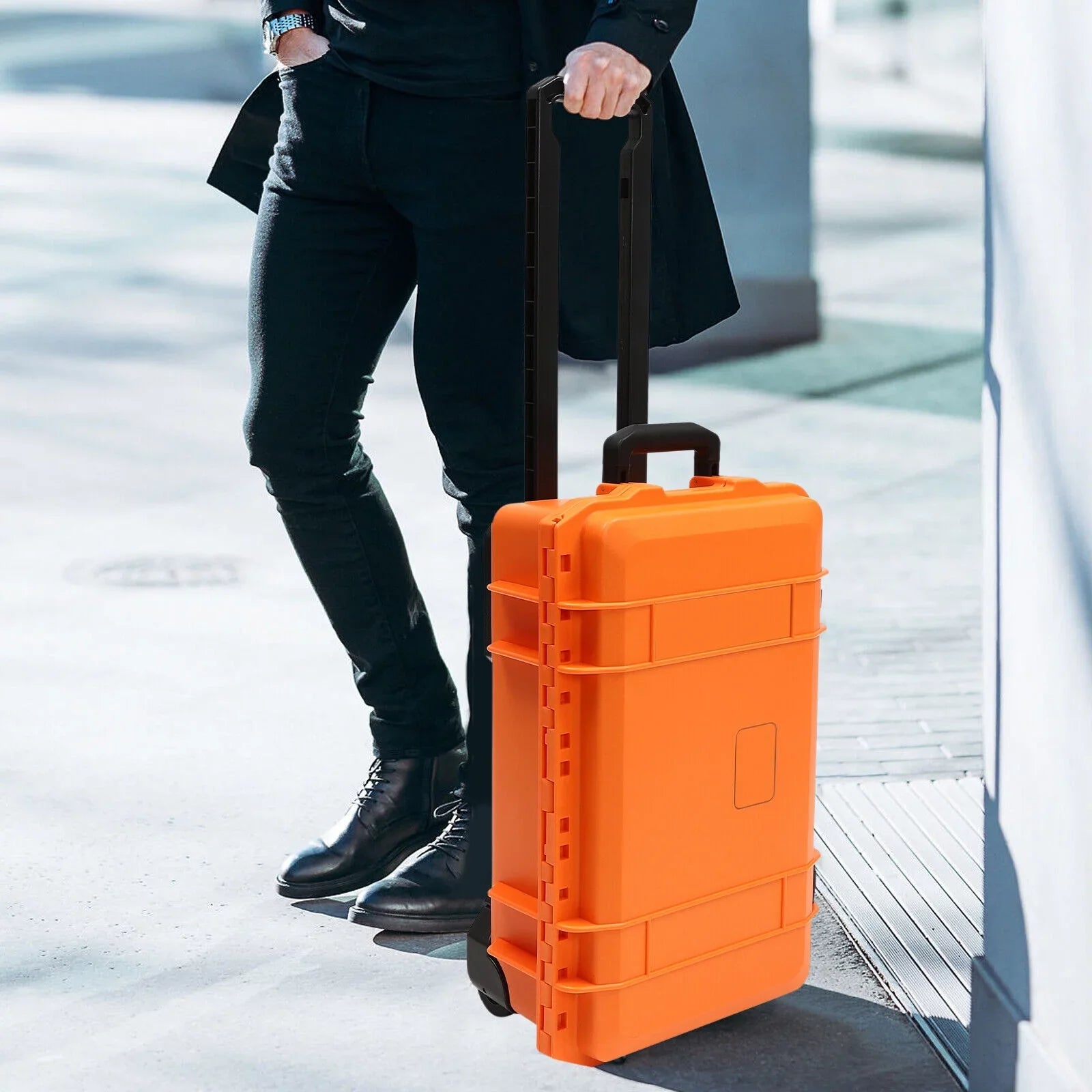 Camera Box Storage Protect Roller Carry Case Waterproof Camera Box Case 22"