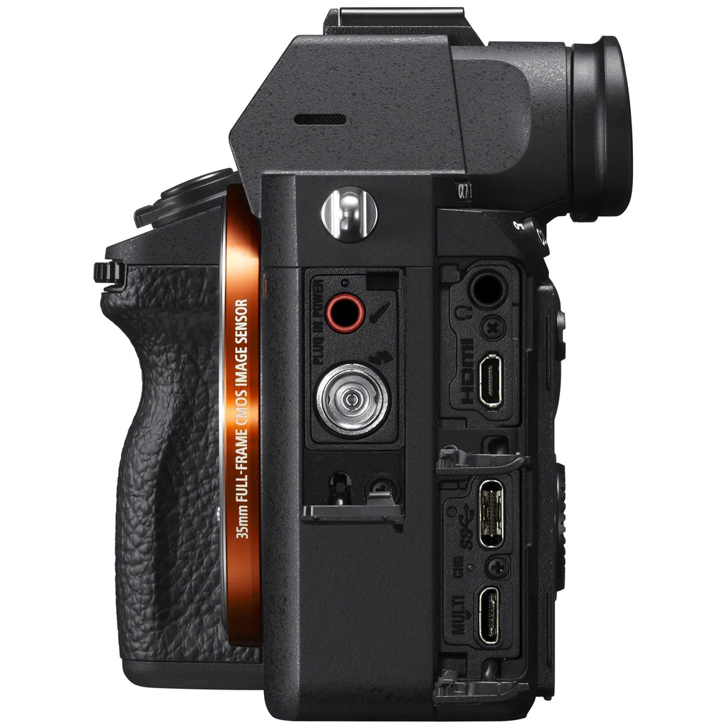 Sony a7R III 42.4MP Storage Mirrorless Interchangeable Lens Camera Body (ILCE7RM3/B) with Sigma 50mm F1.4 ART DG HSM E-mount Lens and Deco Gear Backpack Kit Microphone Editing Suite Bundle
