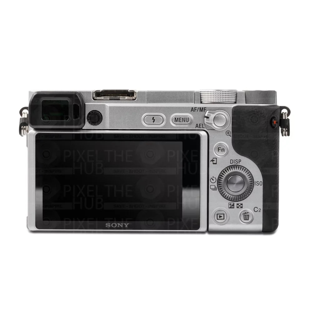 Sony Alpha a6400 Mirrorless Digital Camera (Body Only Silver) - 10PC Accessory Kit