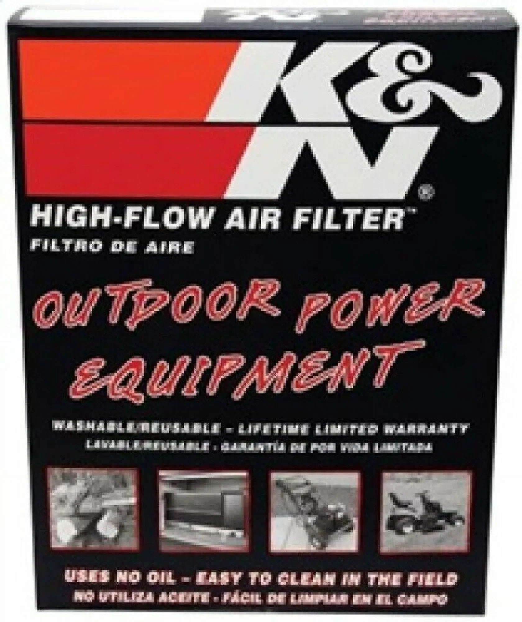 K&N 33-2238 High Performance Replacement Air Filter