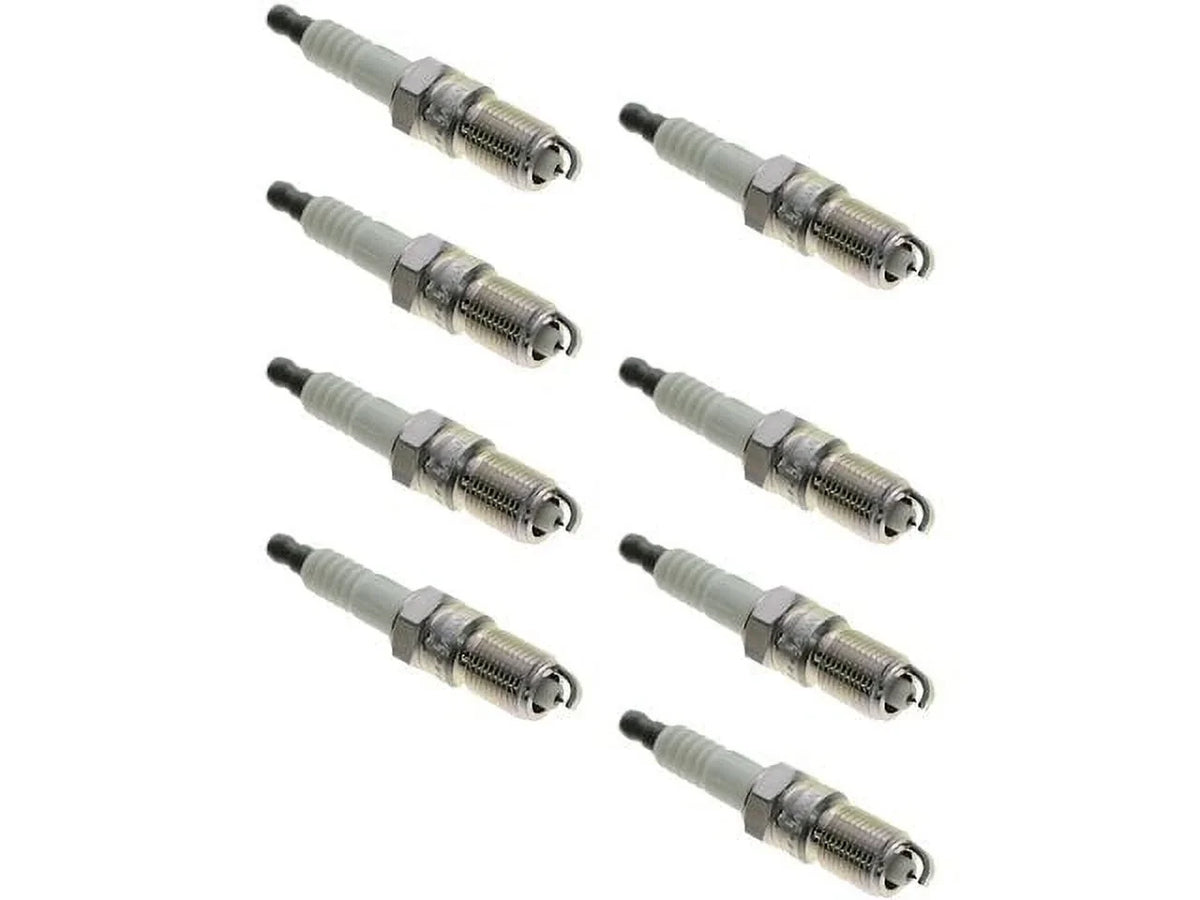 Spark Plug Set 8 Piece - Compatible with 1999 - 2013 GMC Sierra 1500 2000 2001 2002 2003 2004 2005 2006 2007 2008 2009 2010 2011 2012
