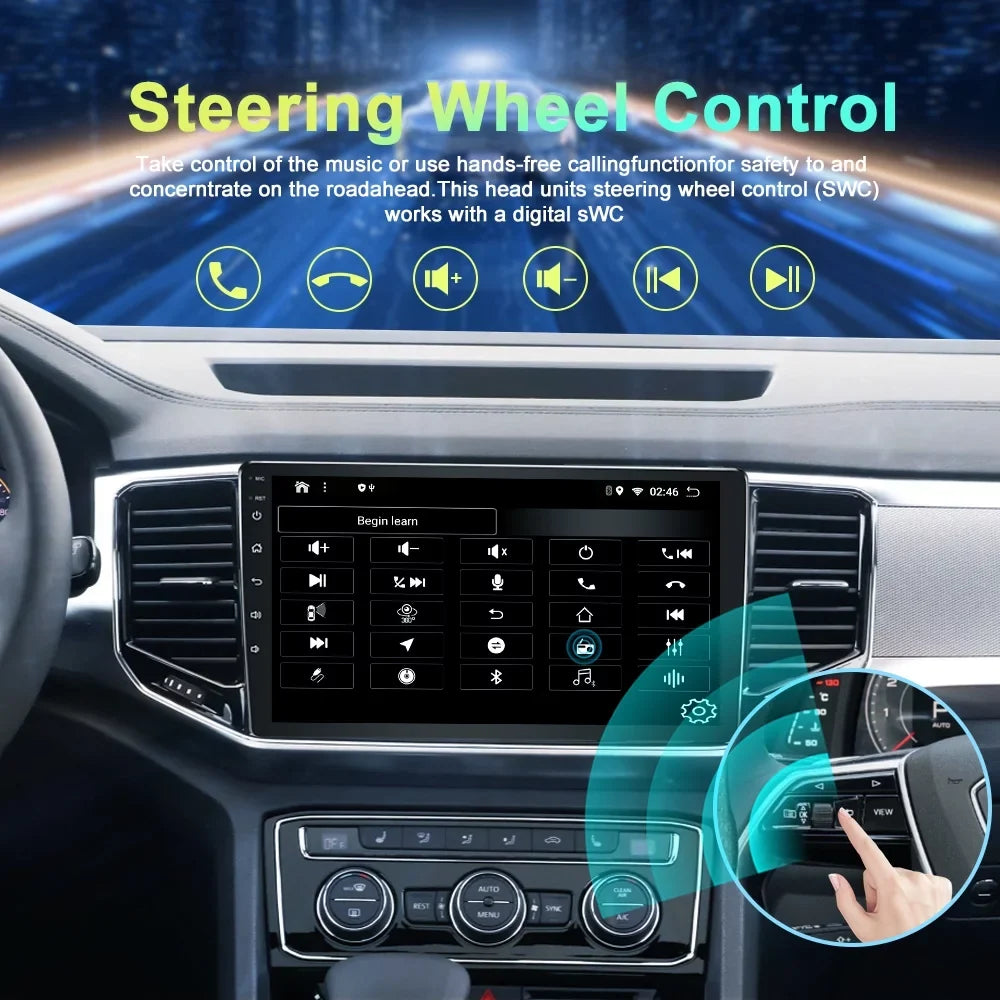 4-64GB Android13 For Honda CRV 1997-2001 Carplay Car Stereo Radio GPS WIFI CAM