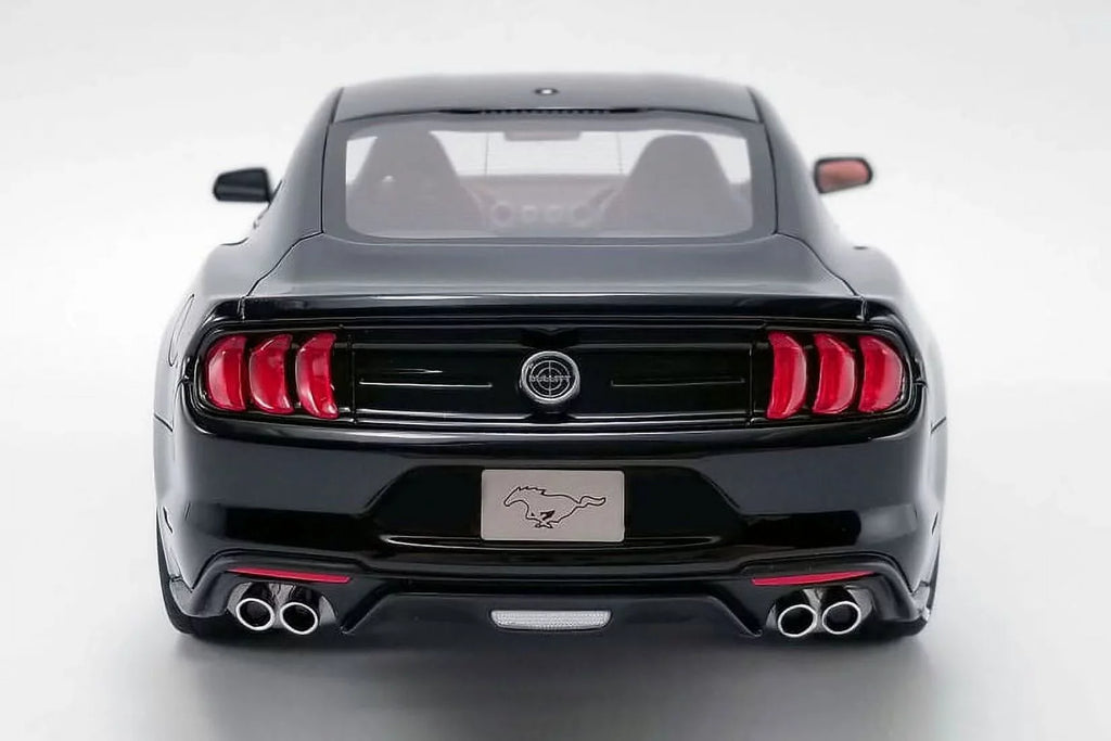 2019 Ford Mustang Bullitt Hardtop, Shadow Black - GT Spirit US017B - 1/18 scale Resin Model Toy Car