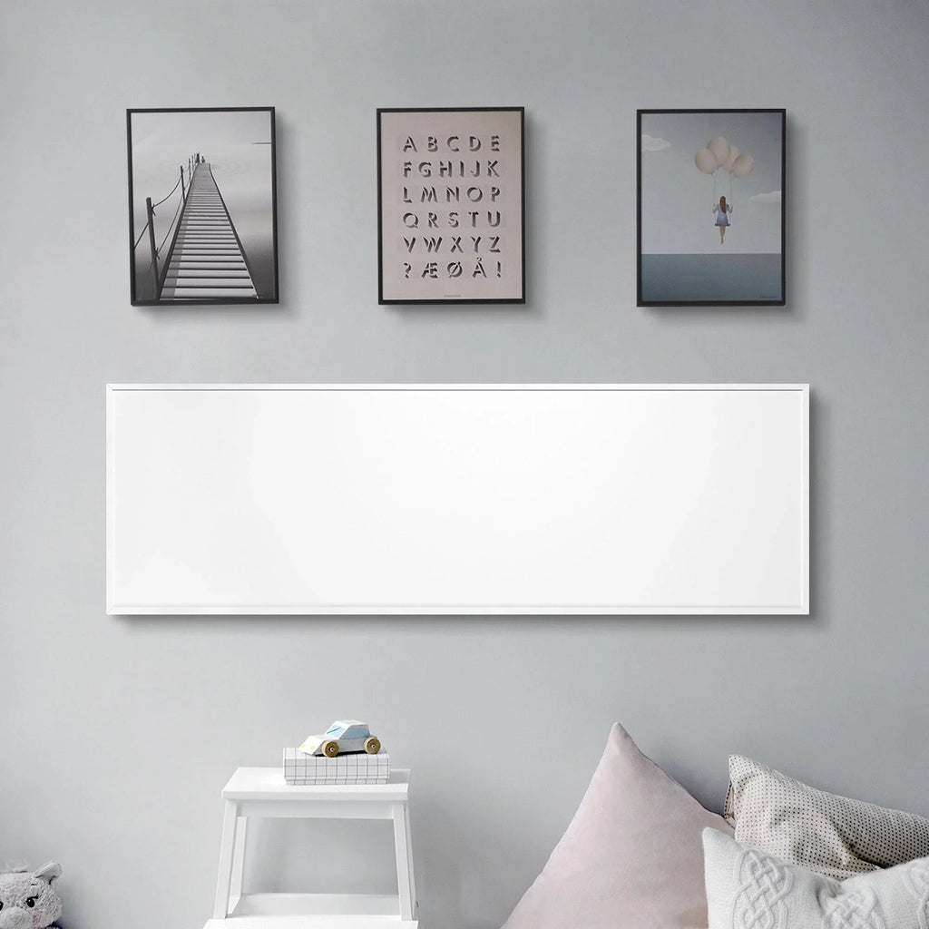 Ember Flex Radiant Panel Heater - White - 300W - 35” x 12” - Connection