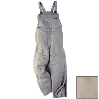 NeeseWearFR 40.6 Cal DuraTuff FR Insulated Bib Overalls Flame-Resistant FR, Gray, Small (1 Unit)