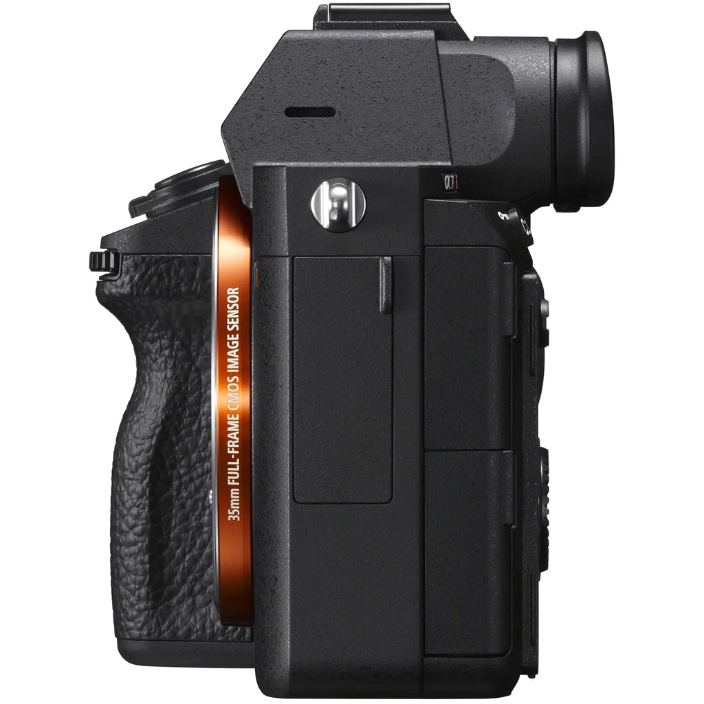 Sony a7R III 42.4MP Storage Mirrorless Interchangeable Lens Camera Body (ILCE7RM3/B) with Sigma 50mm F1.4 ART DG HSM E-mount Lens and Deco Gear Backpack Kit Microphone Editing Suite Bundle