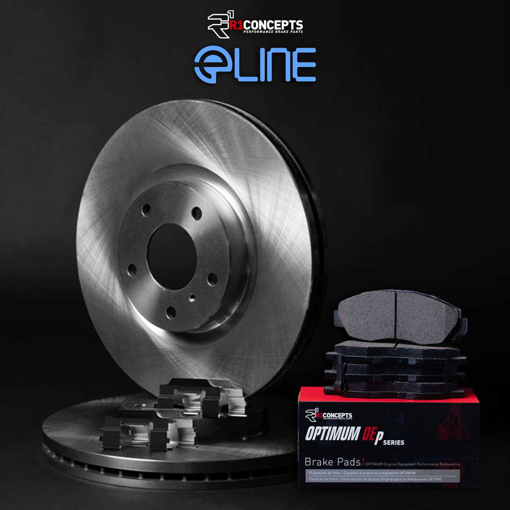 R1 Concepts Wfuh1 91020 R1 Concepts Brake Rotor Blank With Optimum Oe Pads & Fits select: 2017-2018 TOYOTA YARIS IA, 2016 TOYOTA SCION IA