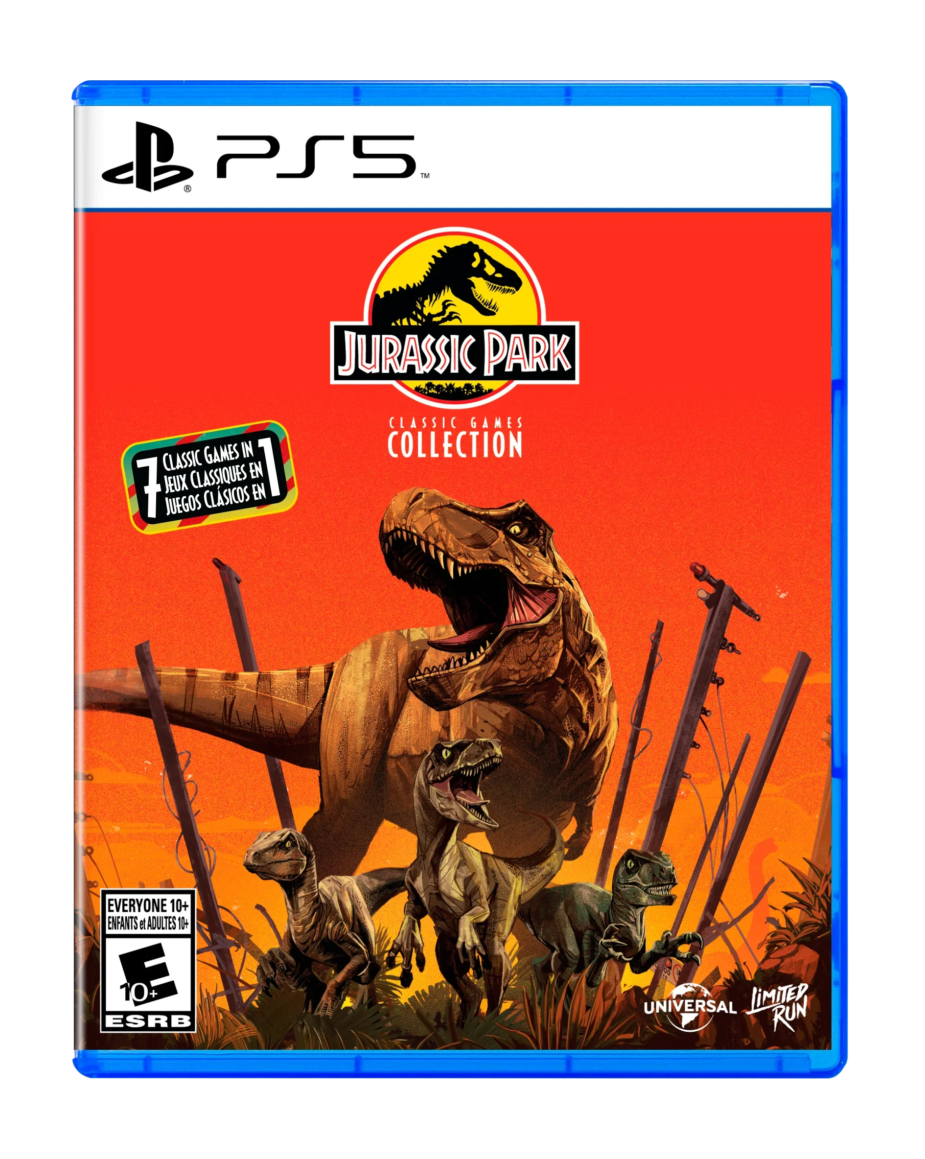 Jurassic Park Classic Games Collection, PlayStation 5