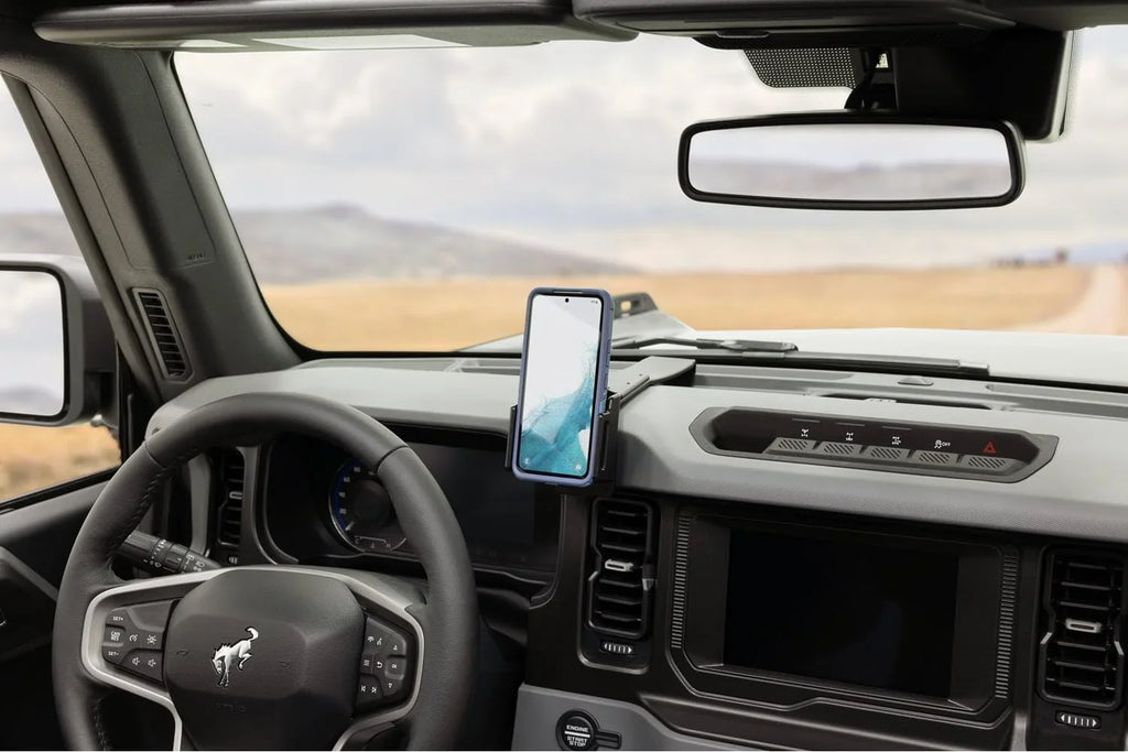 Scosche PC855700 ProClip Center Dash Phone Mount Compatible with 2021-2023 Ford Bronco SUVs (Mounting Base Only)