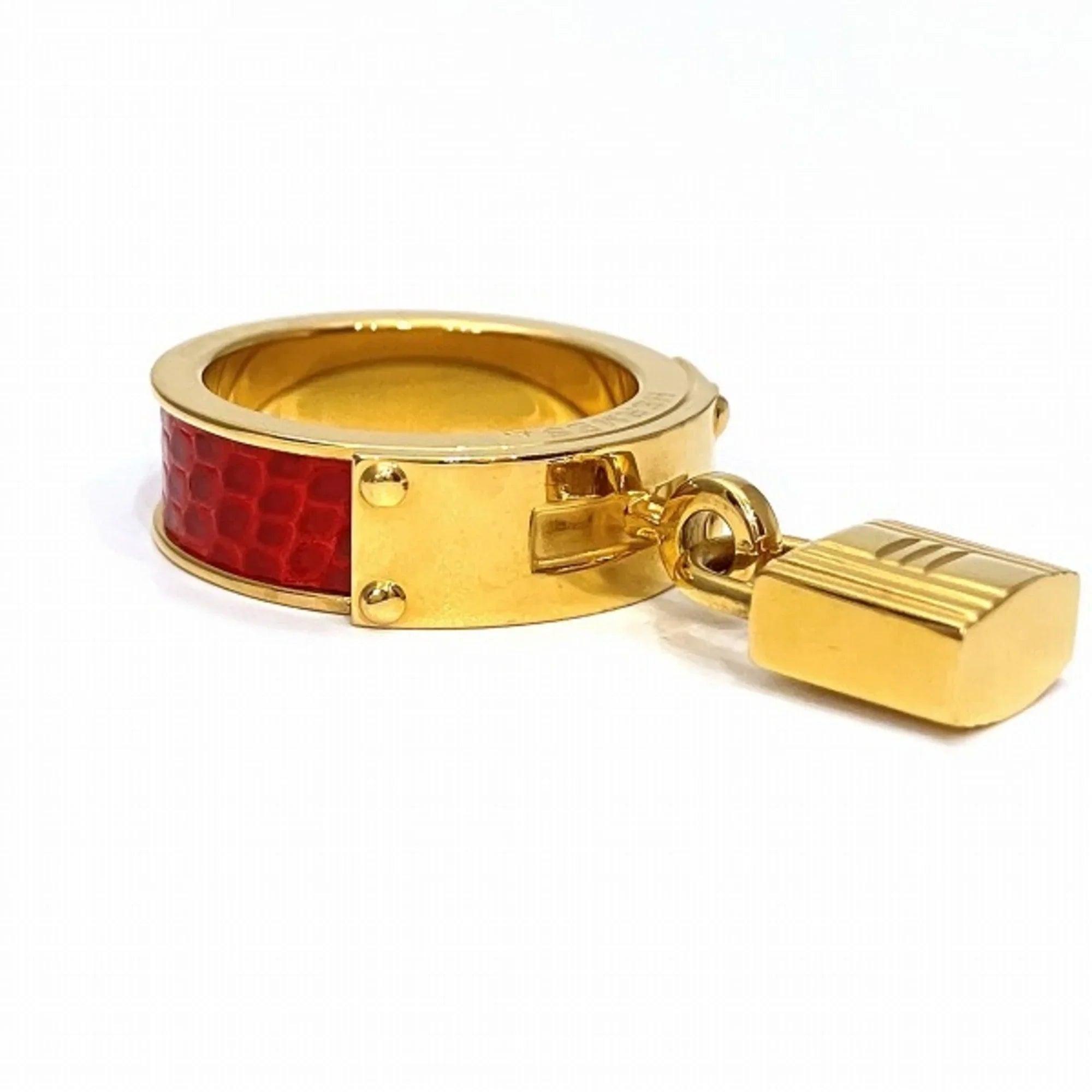 Pre-Owned Hermes Kelly Cadena Motif Scarf Ring Brand Accessories Ladies (Good)