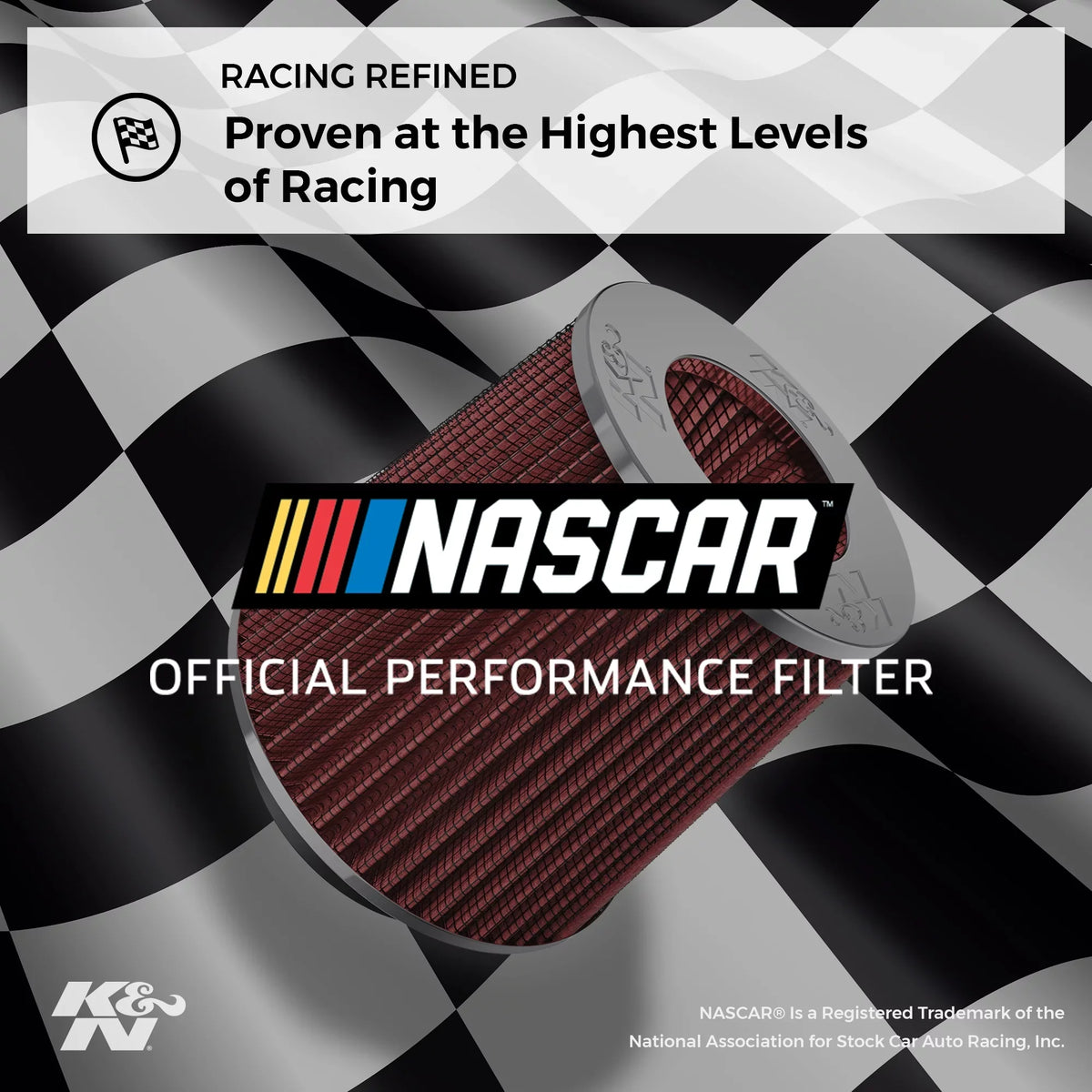 K&N Engine Air Filter: High Performance, Premium, Washable, Industrial Replacement Filter, Heavy Duty: E-3816