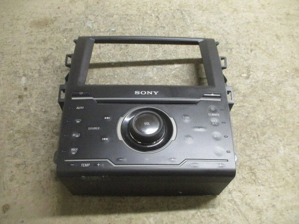 Pre-Owned 2013 Ford Fusion Sony Radio Control Panel Face OEM LKQ (Good)