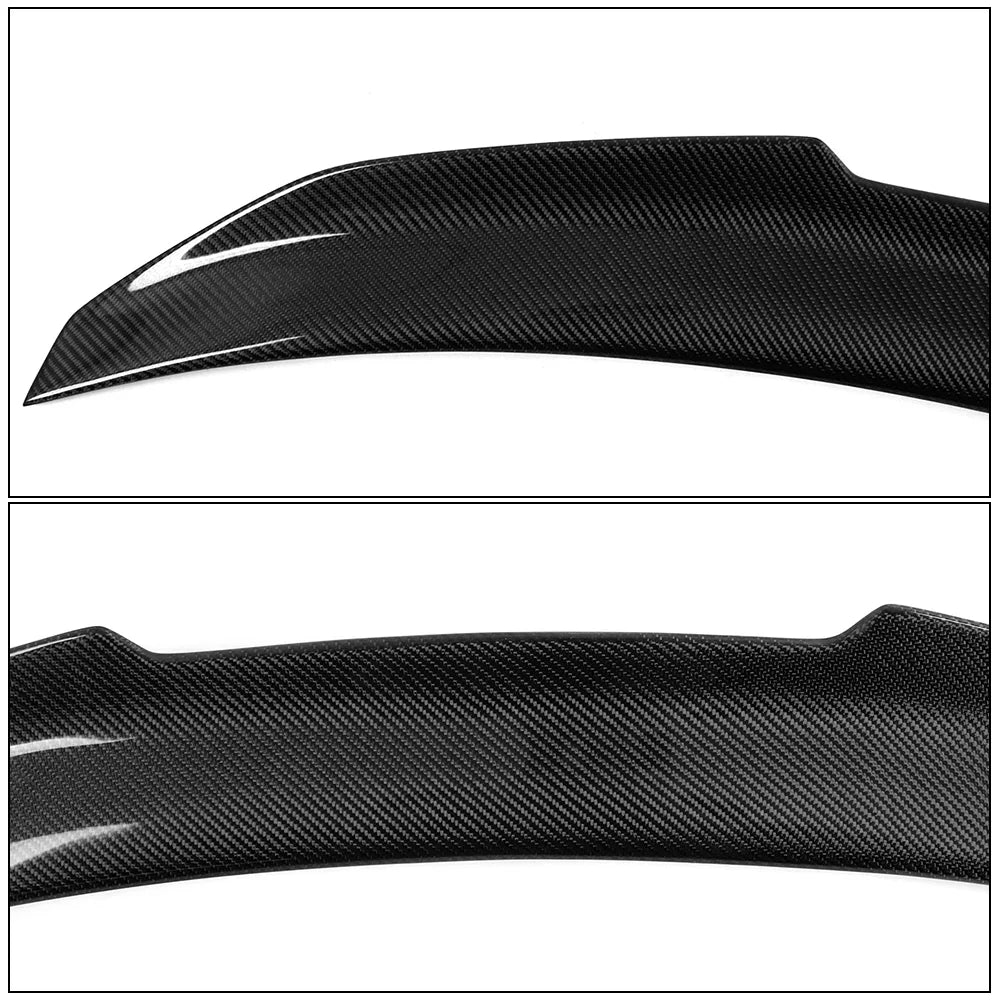 Ikon Motorsports Compatible with 19-23 BMW 3-Series G20 PSM Style Rear Trunk Spoiler Wing Carbon Fiber 2019 2020