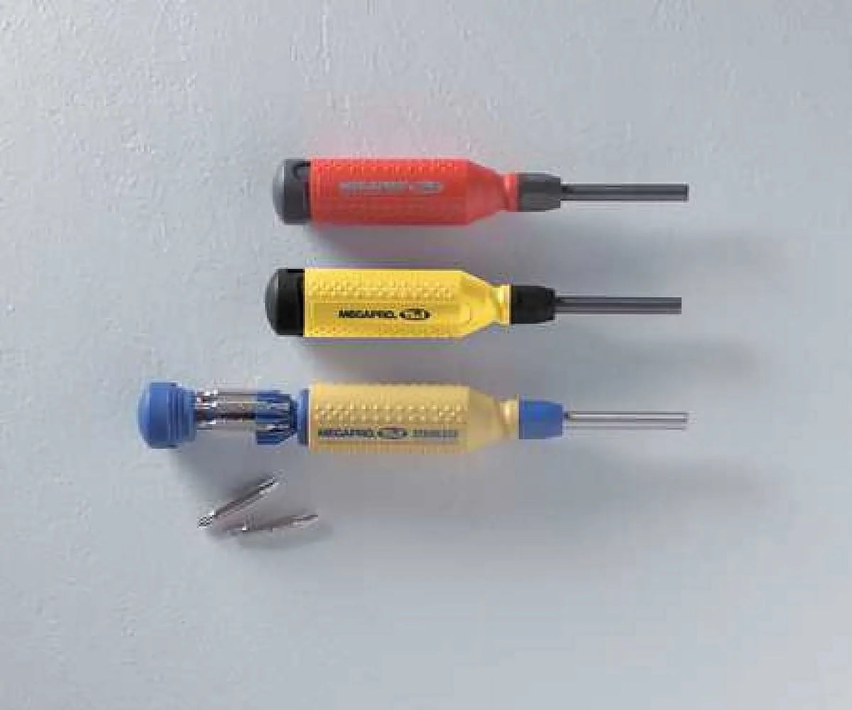 Megapro Multi-Bit Screwdriver, NumBits 6 151SS-B