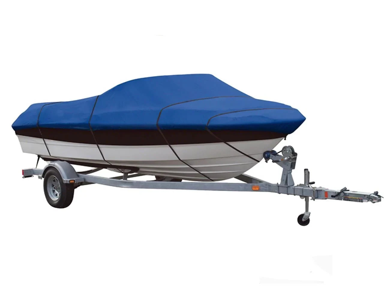 BLUE, GREAT QUALITY BOAT COVER Compatible for Chaparral Boats 210 Sunesta 1996 1997 1998 1999 2000 2001 2002 2003