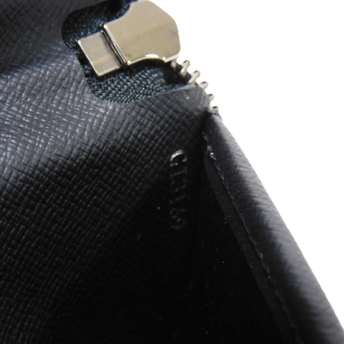 Pre-Owned LOUIS VUITTON Long Wallet Zippy Vertical LV Logo Round Zipper Random Access Memory Eclipse Noir M62295 Men's Billfold (Good)
