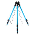Fishing Rod Holder Tripod Stand Telescopic Fishing , Adjustable and Lightweight Blue