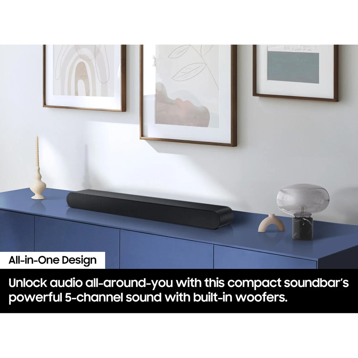 Samsung HW-S60D S-series Wireless Soundbar (2024) with Redeemable DIRECTV Gemini Air