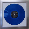 Picture Disc / 12" LP Vinyl Record Storage Display White Matting (Brushed Silver Random Access Memory