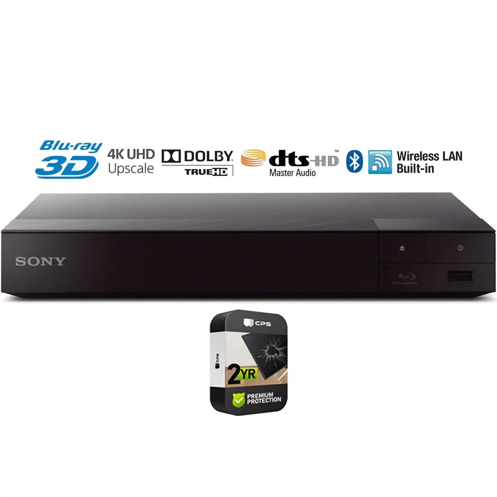 Restored Sony BDP-S6700 4K Upscaling 3D Streaming Blu-ray Disc Player 2016 Model (Refurbished)