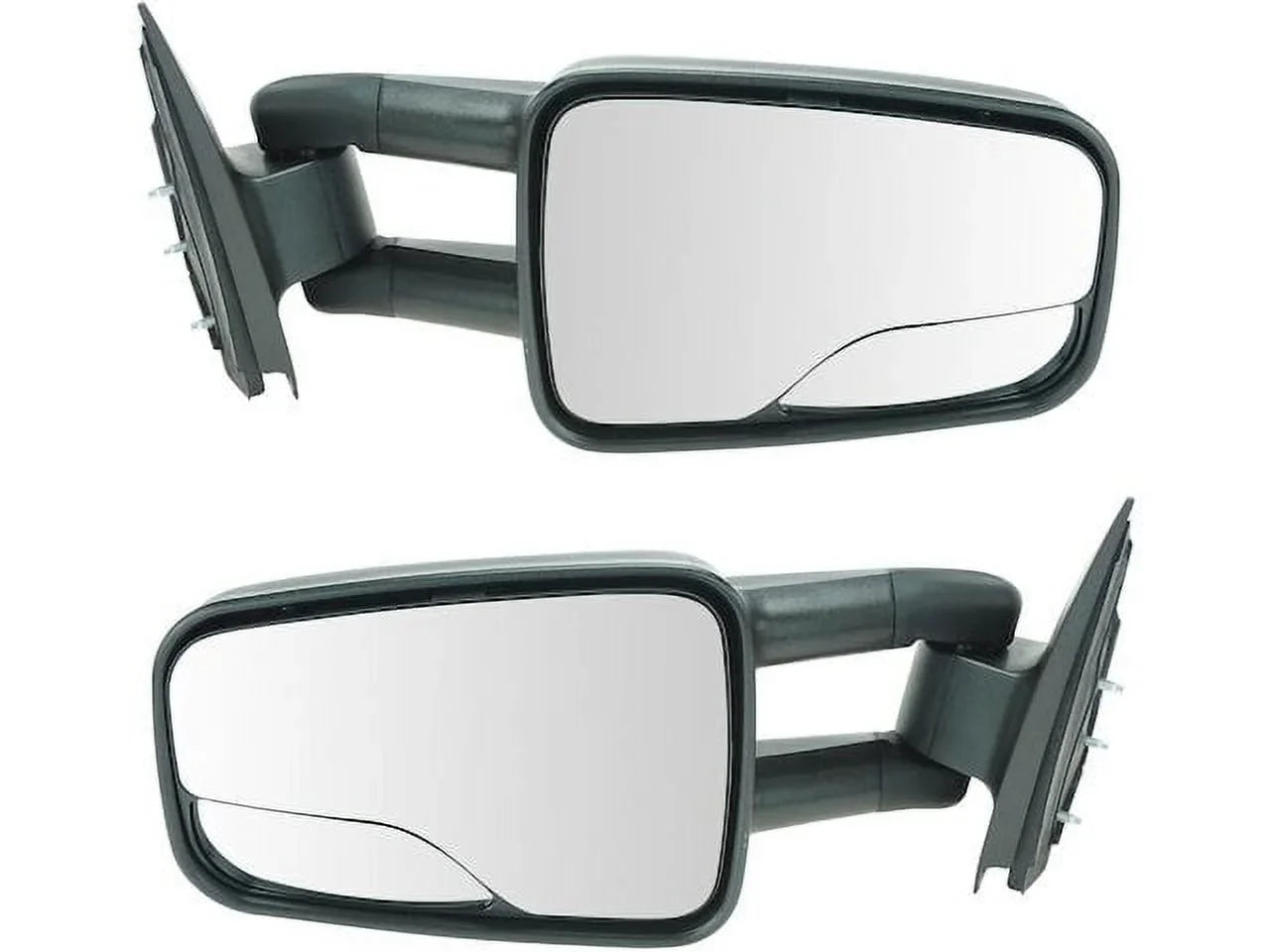 Door Mirror Set 2 Piece - Compatible with 2001 - 2006 Chevy Silverado 2500 HD 2002 2003 2004 2005