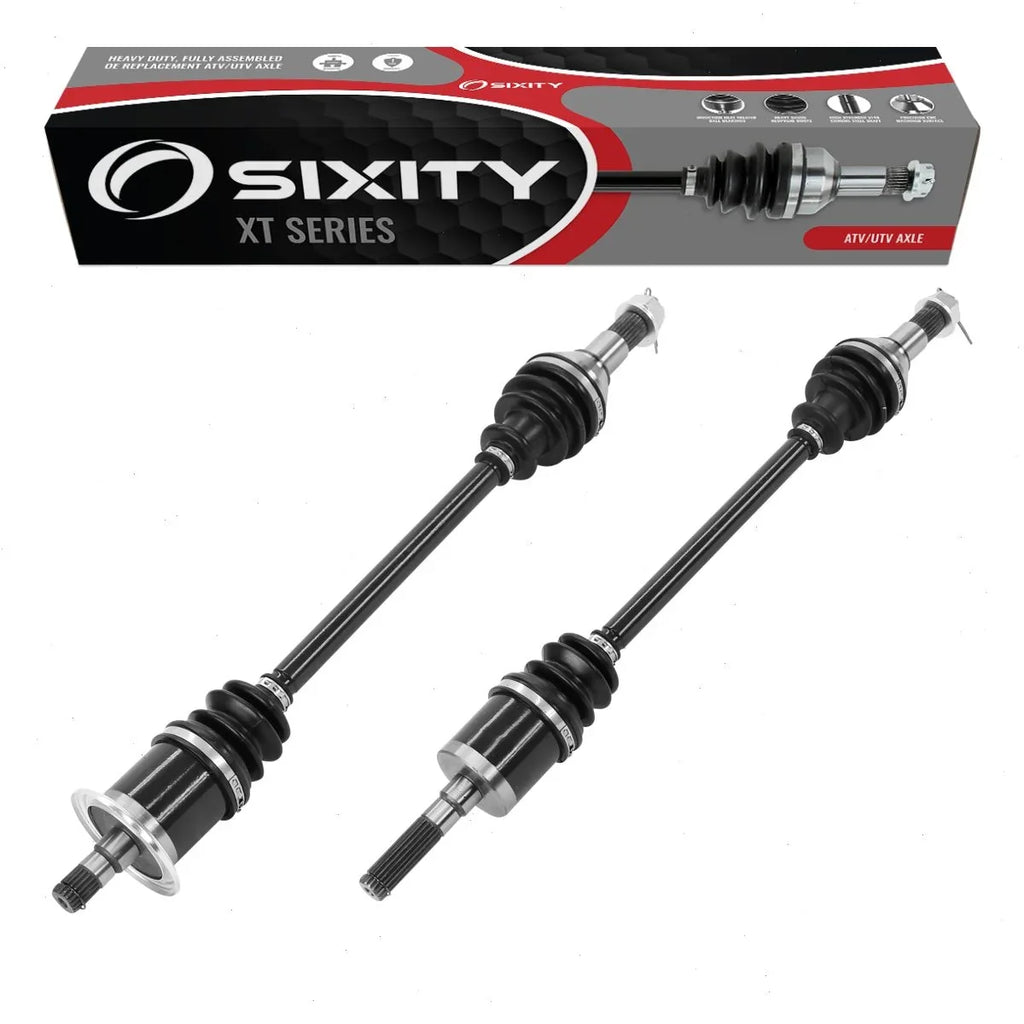 2 pc Sixity XT Front Left Right Axle compatible with Can-Am Maverick 1000 2015 - XXC 4X4