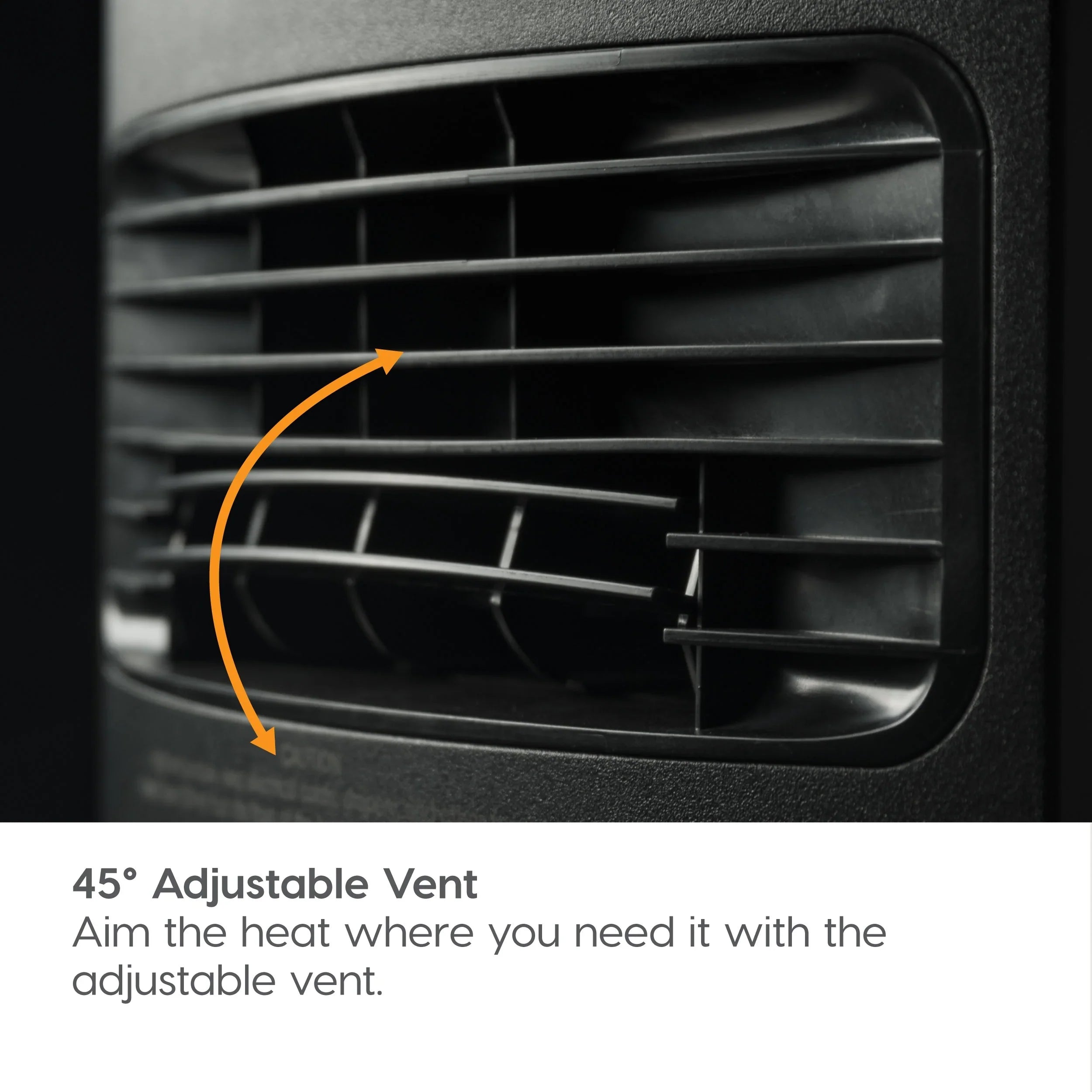 IRIS USA WOOZOO 1500-Watt Oscillating Portable Heater with Motion Sensor, Built-in Thermometer, Black