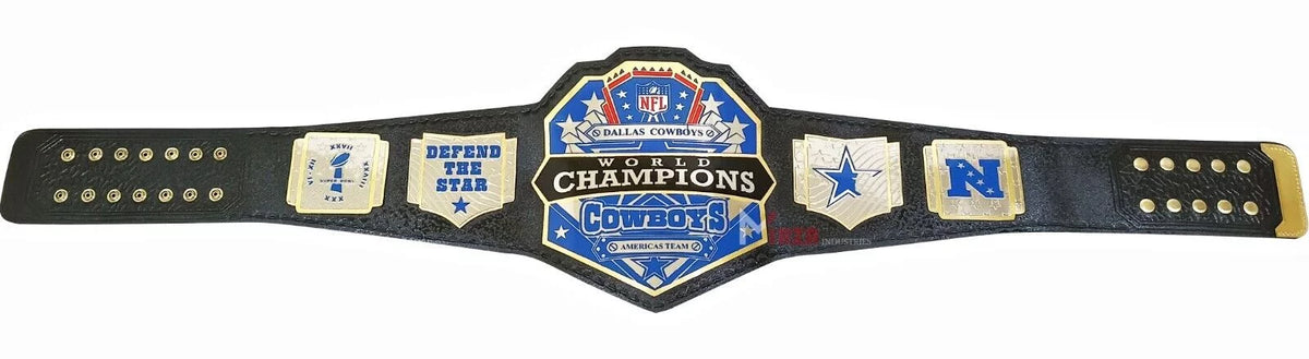 NFL Cowboy World Championship Belt American Team Title Adult