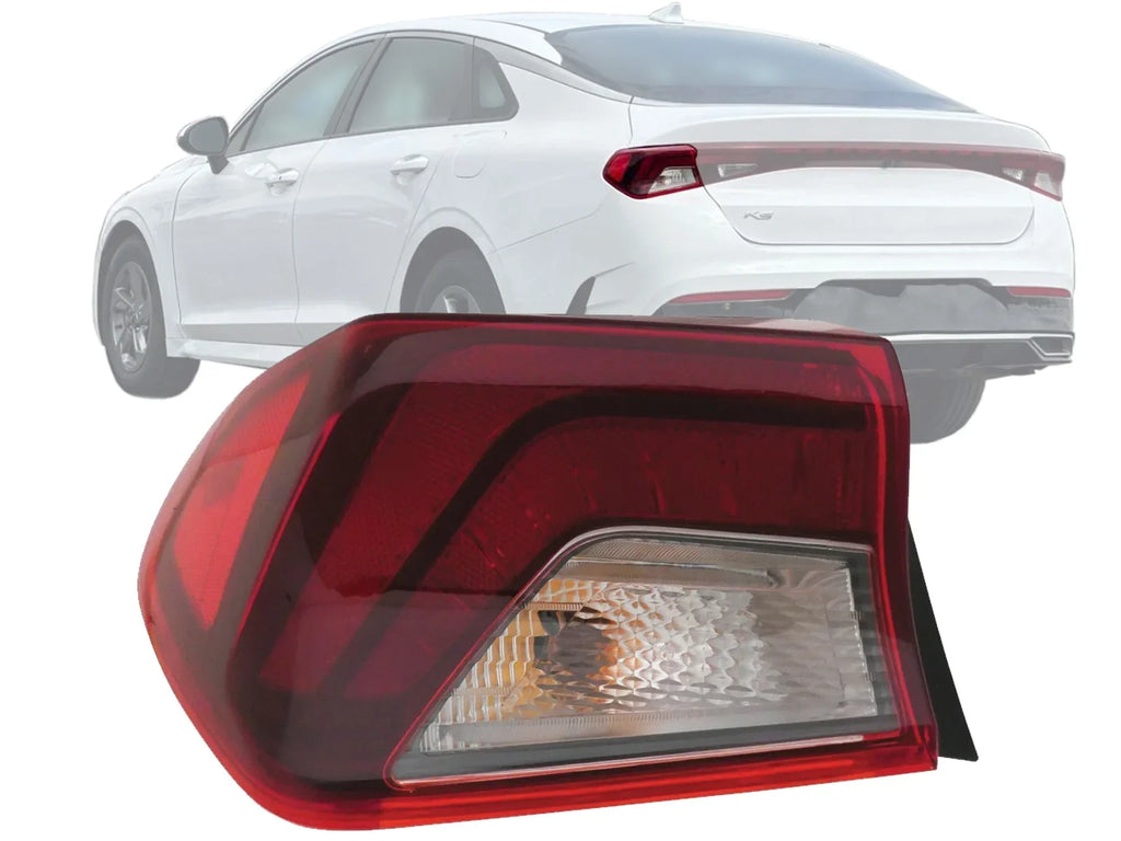 APA Replacement Tail Light Rear Lamp for 2021 2022 2023 2024 K5 STD Type with Light Bulbs Included Outer Driver Left Side 92401L3000 KI2804162
