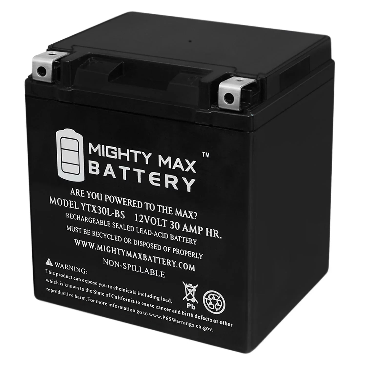 YTX30L-BS 12V 30AH Replacement Cell for Polaris Bombardier Sea Doo GTX