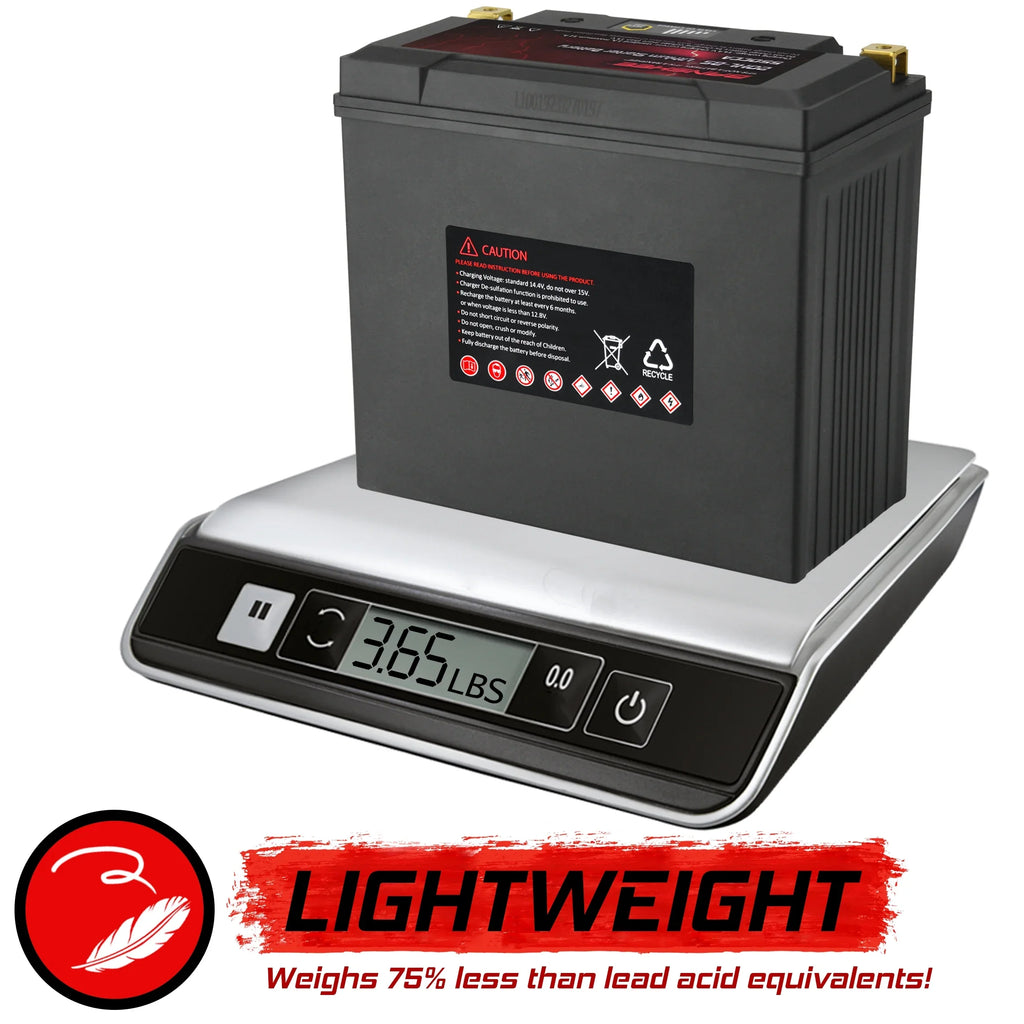 Banshee YTX20L-BS LiFePO4 Motorsports Power Unit Compatible with Yamaha EX1050 EXR 2019 to 2019