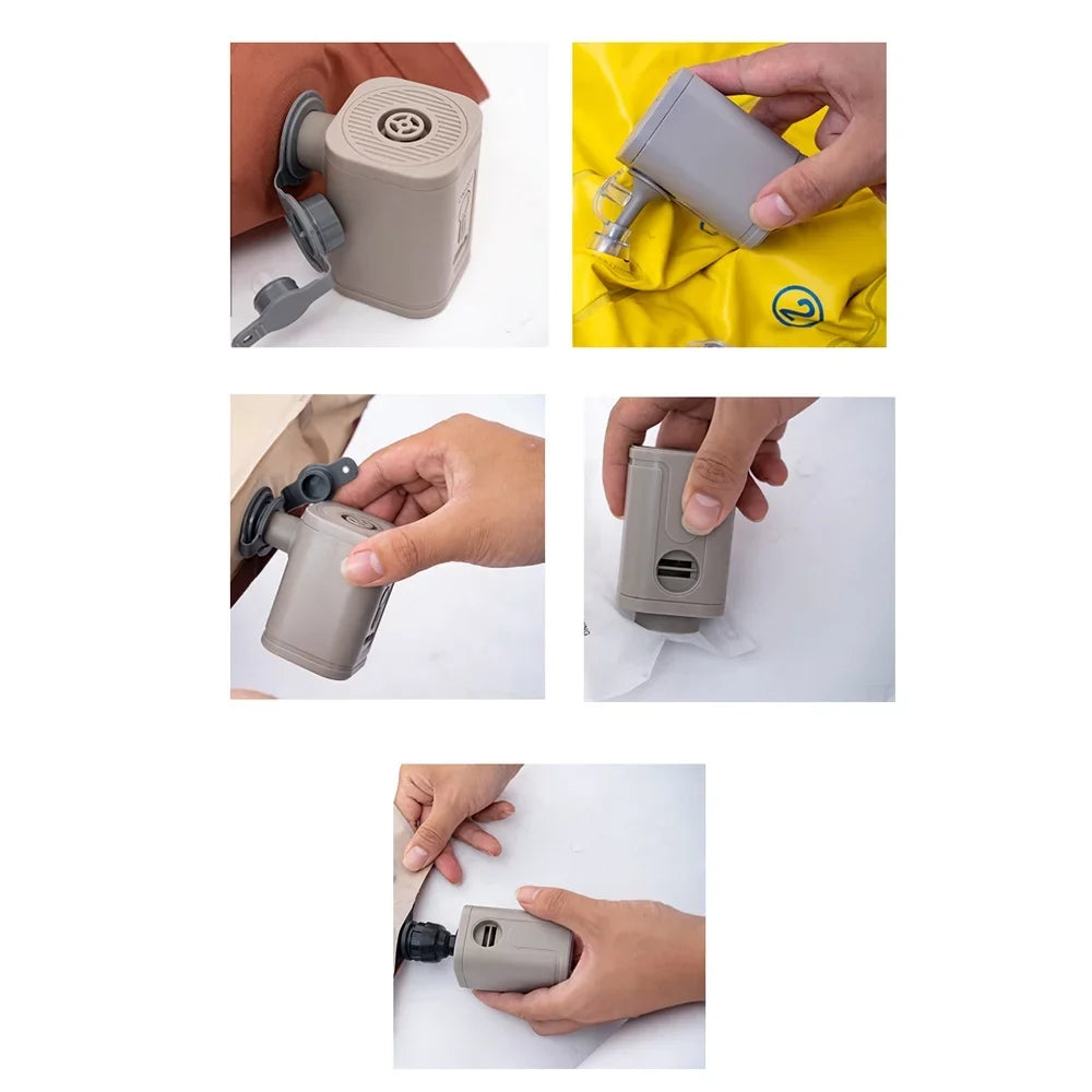 Tickas Multifunctional Portable Cordless Electric Inflator -use Outdoor Inflatable and Pump Mattress Inflator Pump