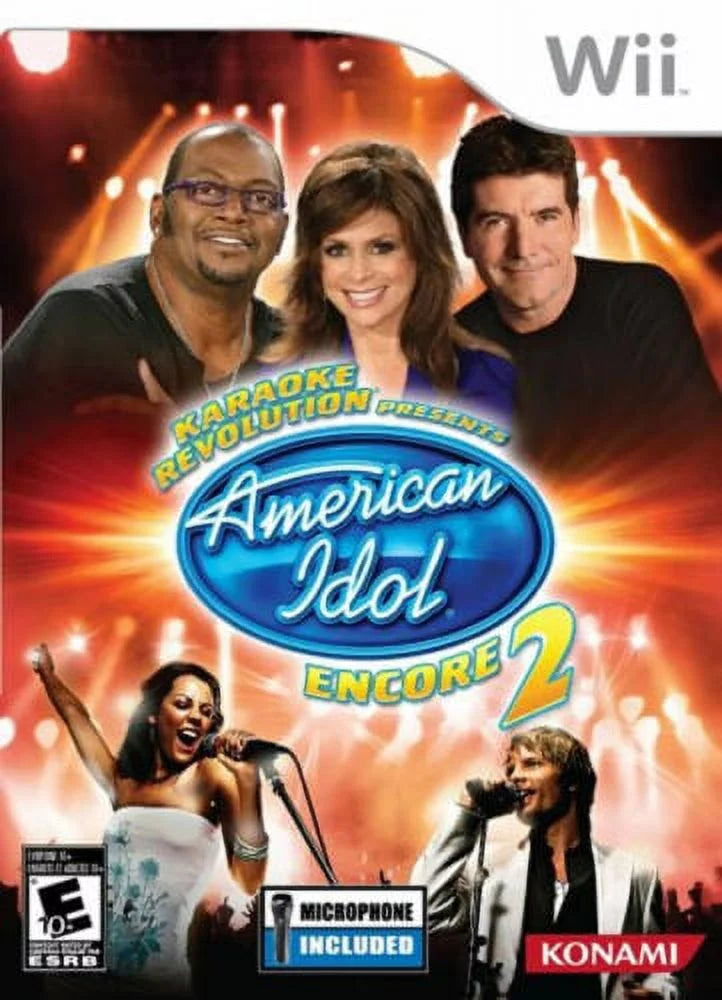 Karaoke Rev American Idol Central Unit 2 Bundle WII, (Brand New Factory Sealed US Vers