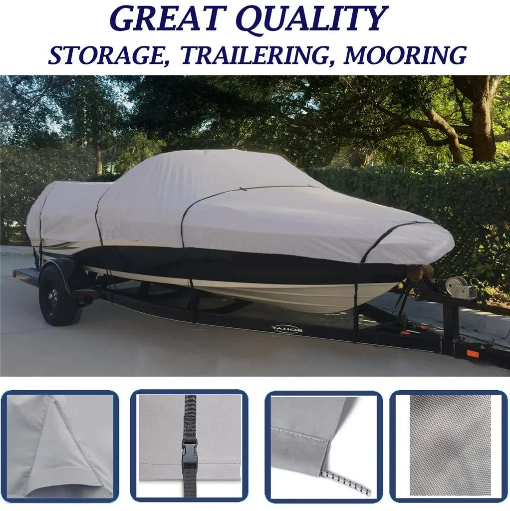BOAT COVER Compatible for Lund 16 Tyee Rebel Special 1990 STORAGE, TRAVEL, LIFT