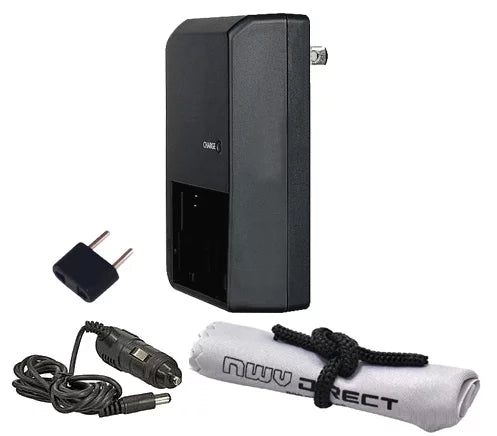 Sony Handycam HDR-CX560V Off Camera 'ligent' Rapid Charger + Nwv Direct Microfiber Cleaning Cloth.