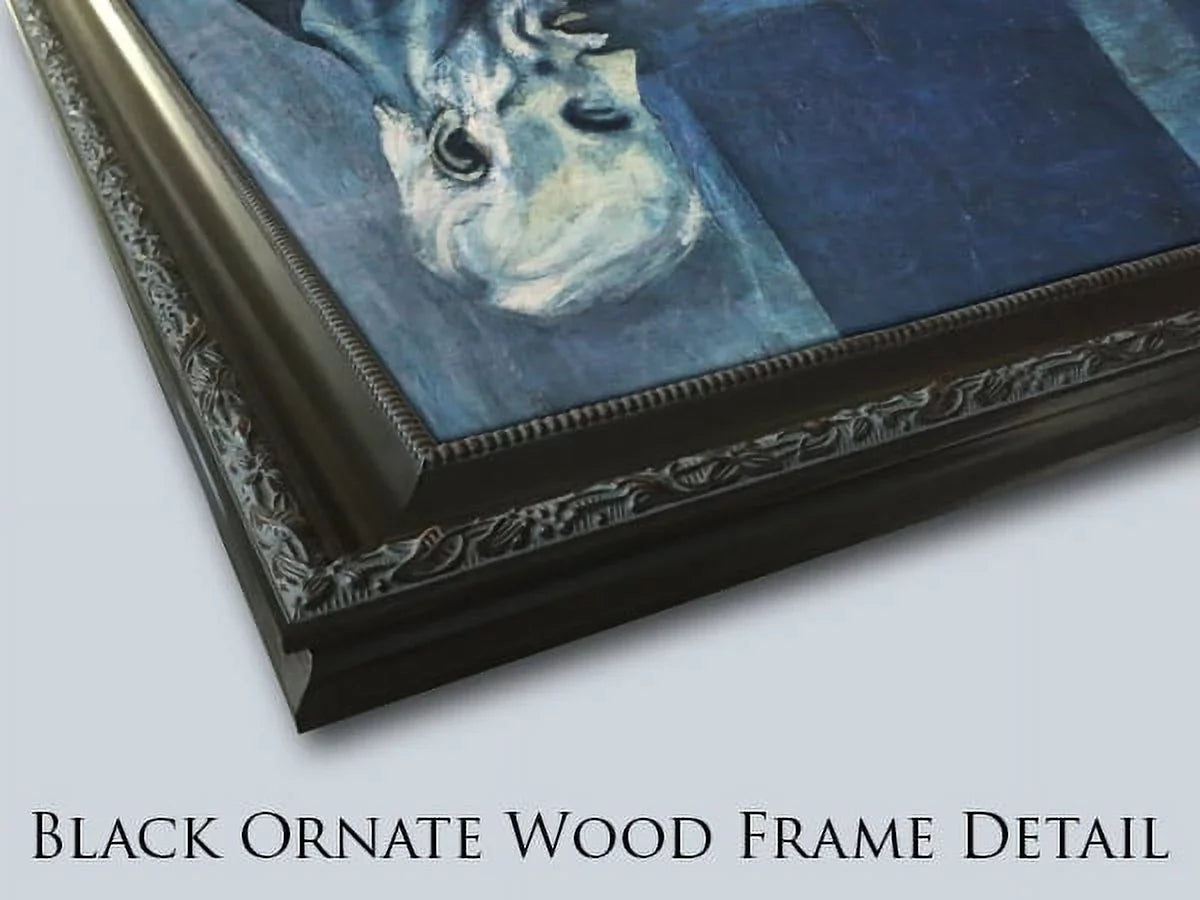 Albert Bierstadt 2x Matted 24x18 Black Ornate Memory Art Print 'The Rocky Mountains, Landers Peak'