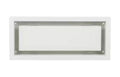 FITTES Aria Lite 10 in. x 6 in. White Storage Wall Vent