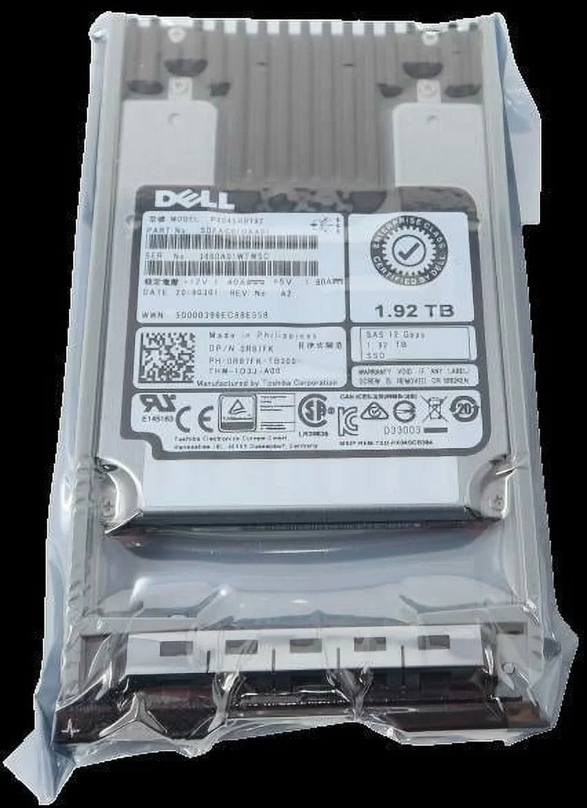1.92TB SAS Solid Storage R805 R810 R815 R820 R830 R900 R905 R910 R920 R930