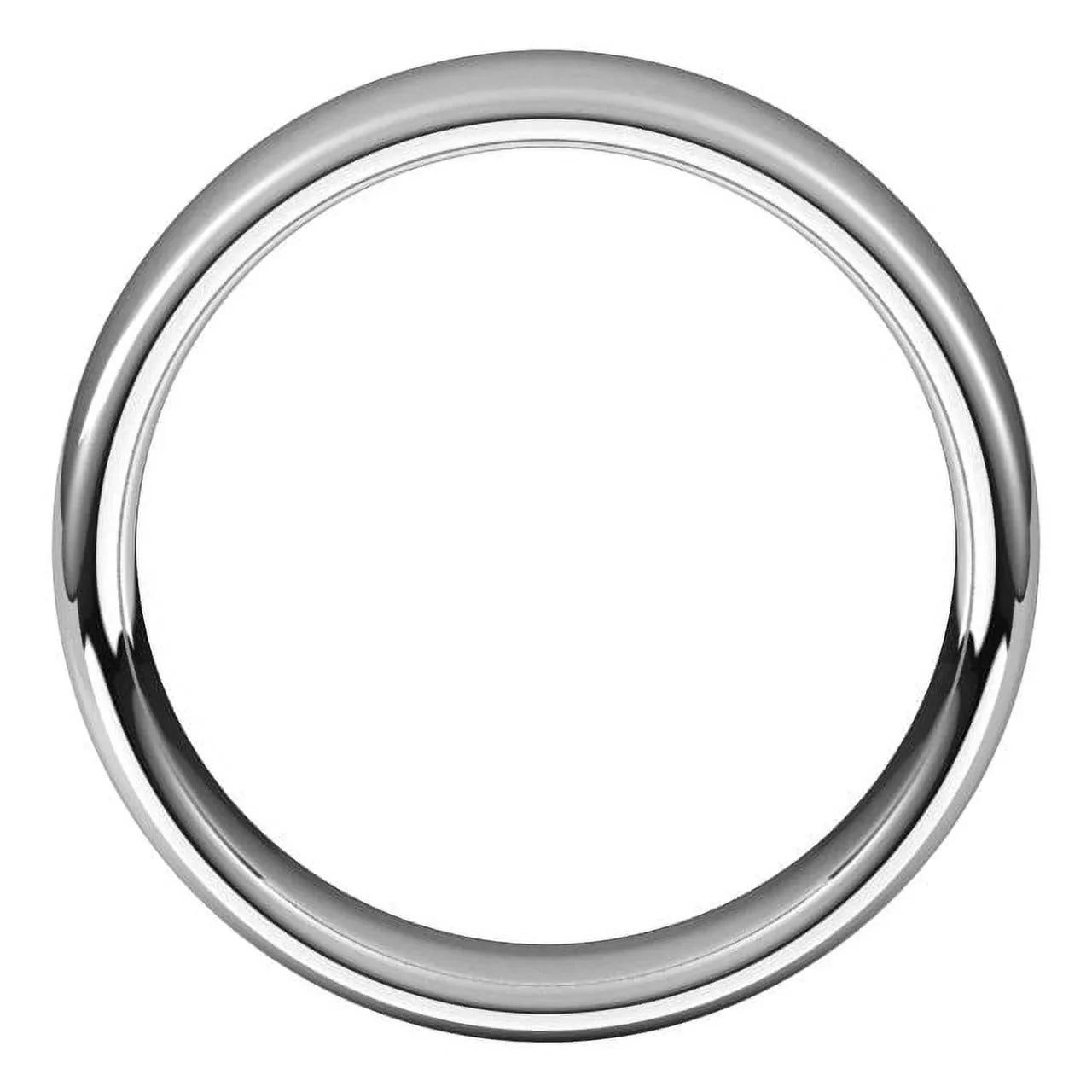 14K X1 White 6 mm European Band Size 11 E11:1054:P