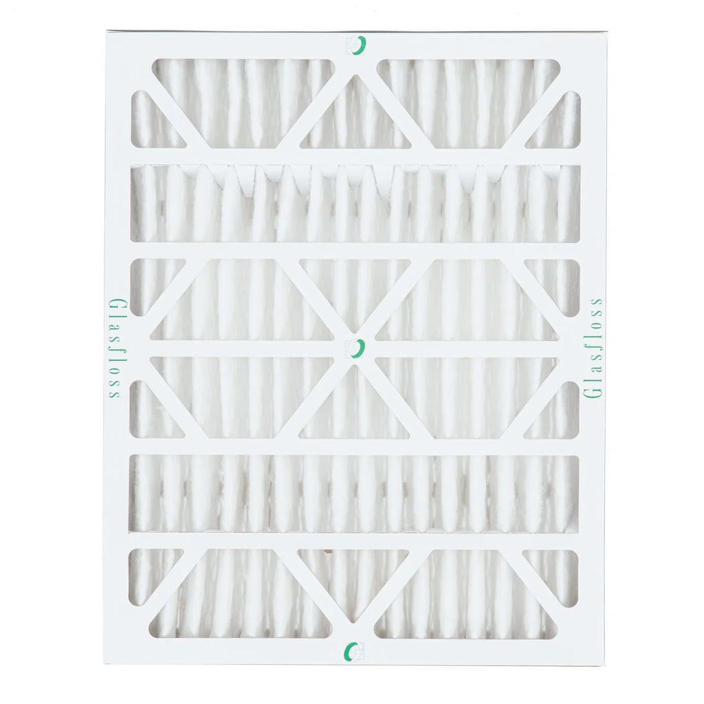 12x24x4 MERV 10 Pleated AC Furnace Air Filters by Glasfloss Industries. ( 3 Pack ) Exact Size: 11-3/8 x 23-3/8 x 3-3/4