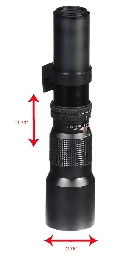 Canon EOS 7D Manual Focus High Power 1000mm Lens