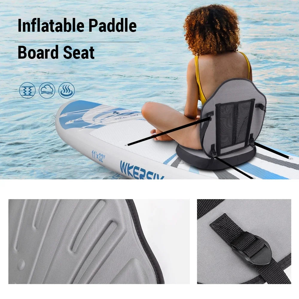 Arealer Detachable Kayak Seat - Back Support and Adjustable for Ultimate Comfort