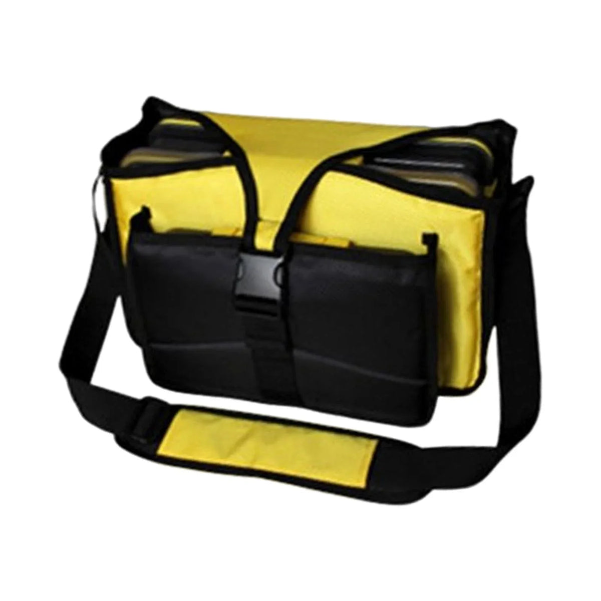 Fishing Tackle Bag Shoulder Bag Fishing Bag Gift for Men Storage Bag Portable Tackle Box Organizer fishing lures Bag for Sea Fishing Yellow