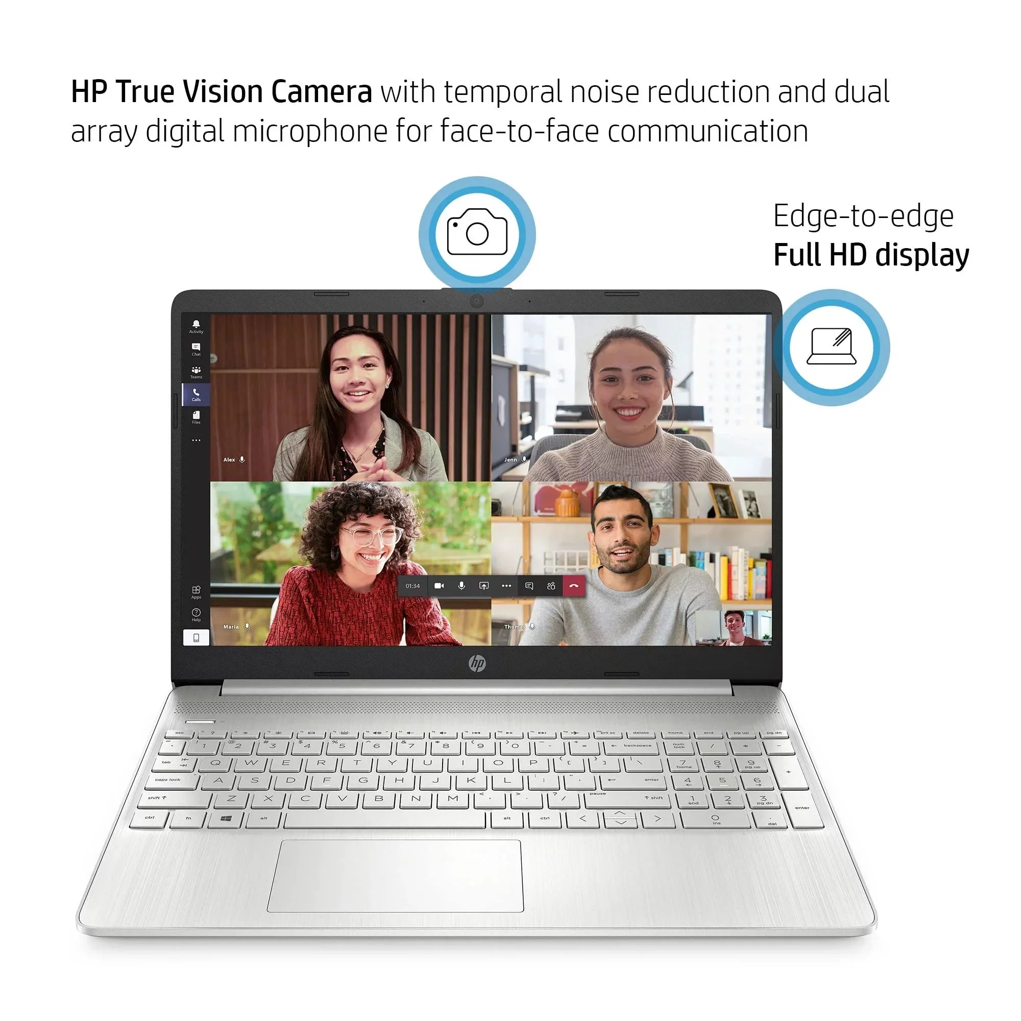 HP 2023 Pavilion 15.6’’ FHD Panel , Quad Heart -1135G7 (Upto 4.2GHz), 8GB Random Access Memory 512GB Solid Storage Iris Xe Graphics HD Webcam, WiFi 6, Bluetooth, Long Hour Power Unit Windows 11+HubxcelAccessory