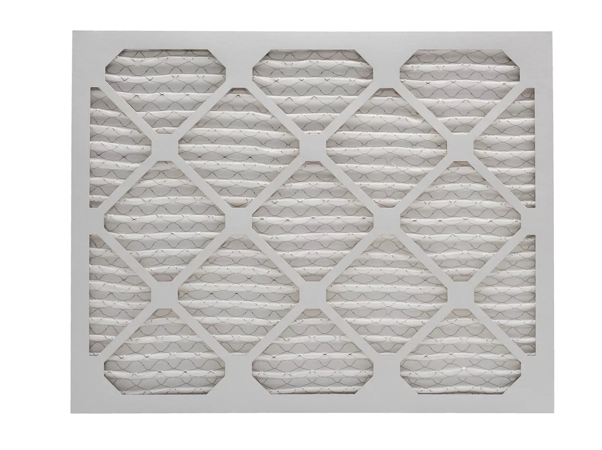 Aerostar 14x25x1 MERV 8, Pleated Air Filter, 14x25x1, Box of 6, Made in the USA