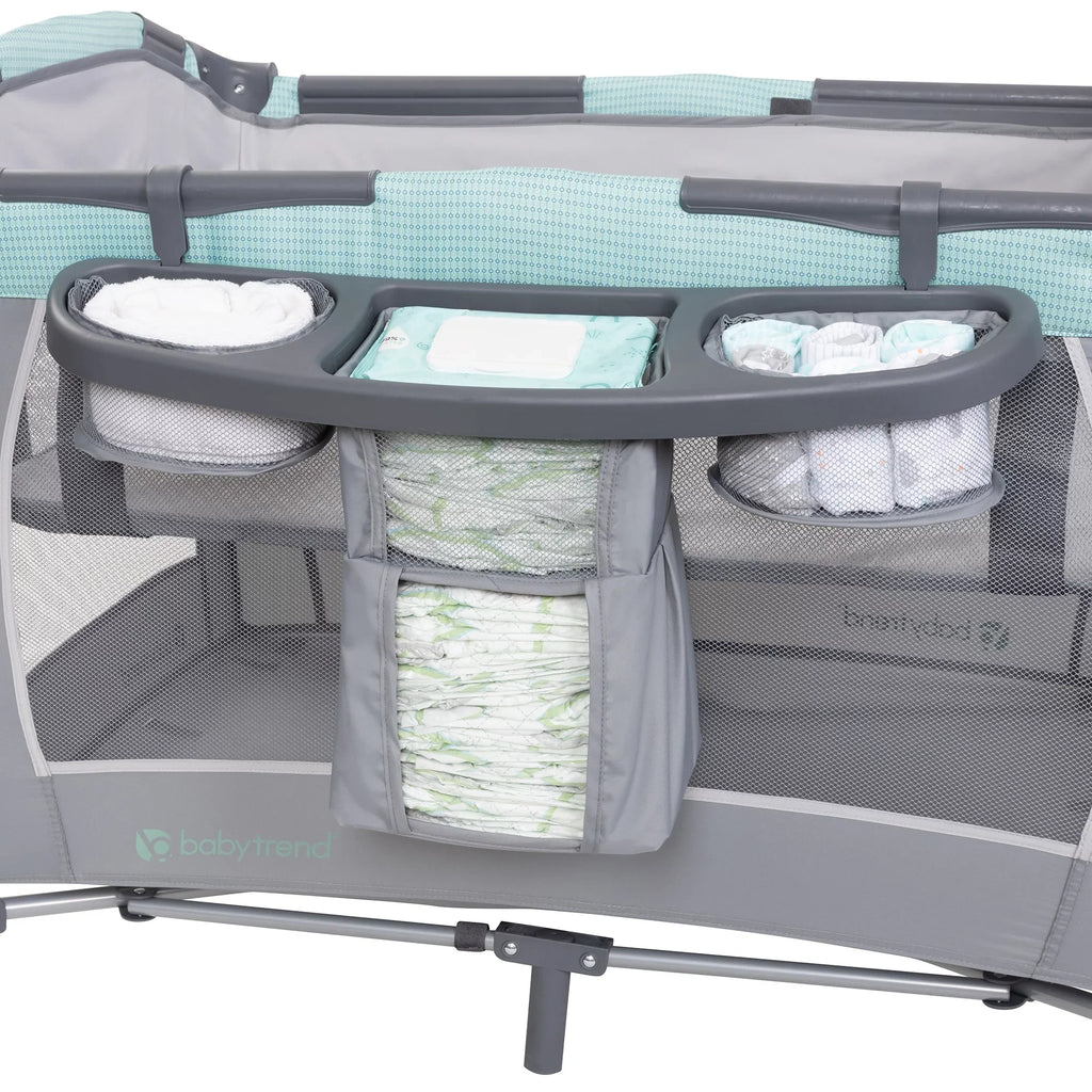 Baby Trend Lil Snooze Deluxe III, Cozy Mint