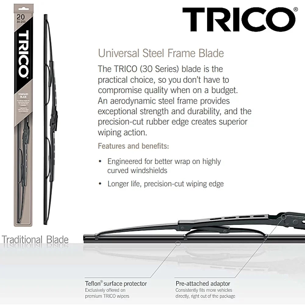 2018 Dodge Grand Caravan Wiper Blades (Set of 3) w/Rear Wiper
