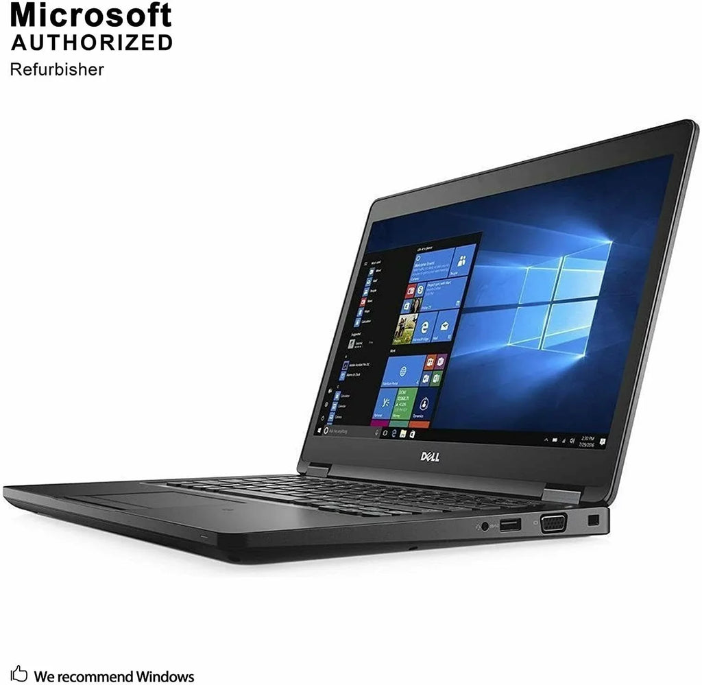 Second-hand 5480 Business , 14.0'' HD (1366 x 768) Non-Touch, 6th Gen Central Unit -6300U, 16GB Storage 256GB Solid Storage HD 520 Graphics, Windows 10 Pro
