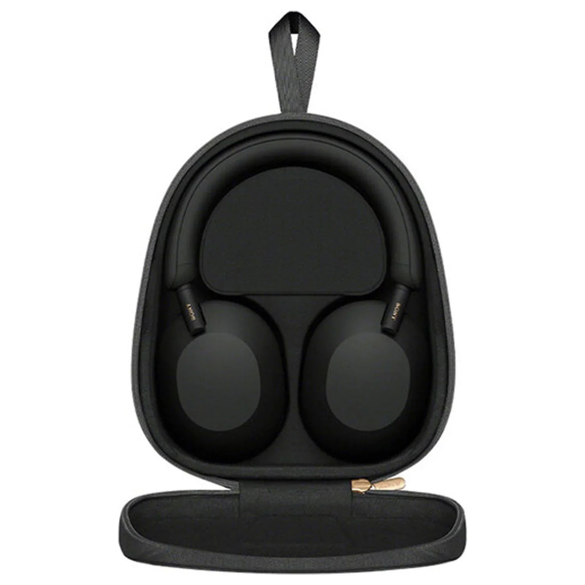 Sony WH-1000XM5 Noise-Canceling Wireless Over-Ear Headphones (Black), 30 Hours Playback Time, Hands-Free Calling, Alexa Voice Control - Kit with Charging Cube and Portable Charger