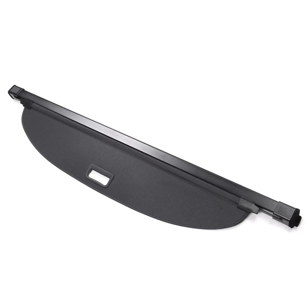 Ikon Motorsports Cargo Cover Compatible With 2021-2023 Nissan Rogue All Models PVC & Aluminum Rod Black Security Rear Trunk Cover Security Retractable Shield